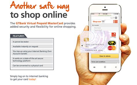 Our prices and fee are very. GTBank Launches a Virtual Prepaid MasterCard | TechCabal
