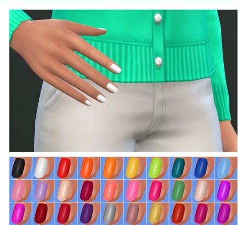 Sims 4 Nail Polish