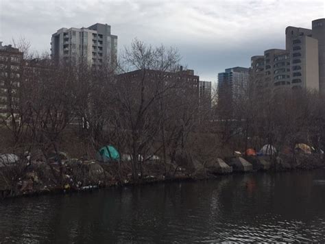 Downtowns Tent City Shifts South To Rezkoland Downtown Chicago