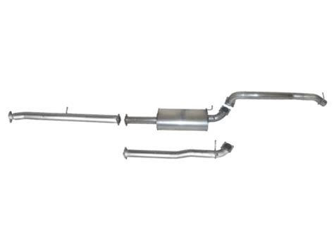 Stainless 3” Dpf Back Exhaust With Muffler Ford Ranger Px2px3 32l 6