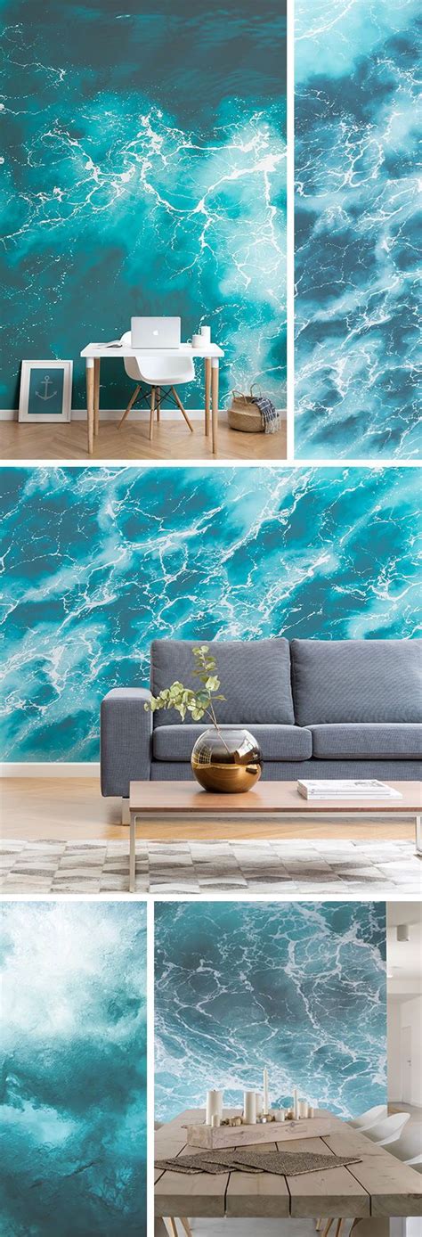 Ocean Wallpaper Murals Sea Themed Designs Hovia Wallpaper Living