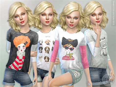 Sims 4 Ccs The Best Clothing For Kids By Lillka