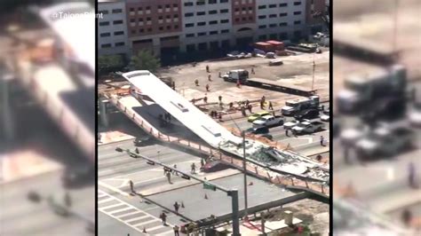 At Least 6 People Dead After Pedestrian Bridge Collapsed At Fiu Abc13