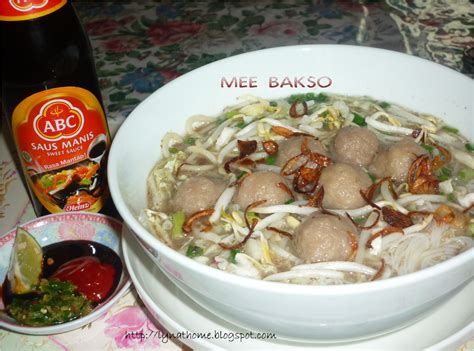 Meatball bakso ni sangat popular di indonesia. lyn at homebakery: ~: Bakso@ Indonesian meat ball soup