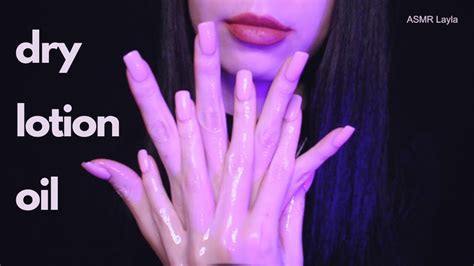 asmr hand sounds dry lotion oil tapping hand movements Âm thanh massage va cử động tay