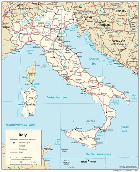 Interaktivna Karta Italije Karta