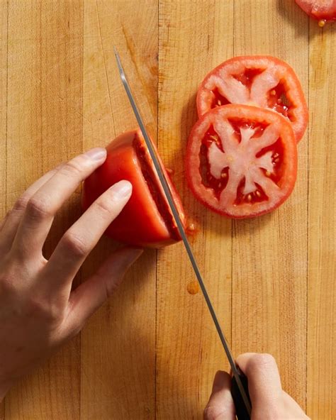 How To Cut A Tomato Step By Step Guide The Kitchn