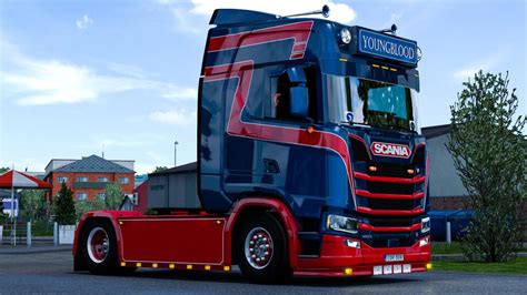 Dutch Style Metallic Skin For Scania S V Ets Mods Ets Map
