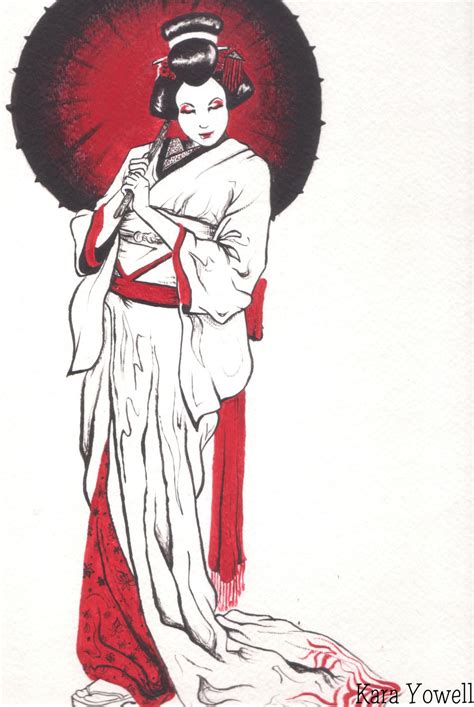Geisha I By Kyowell On Deviantart