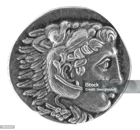 알렉산드로스 대제 고대 그리스 Tetradrachm 315 Bc 알렉산더 대왕에 대한 스톡 벡터 아트 및 기타 이미지 알렉산더 대왕 고대 유물 고대의 Istock