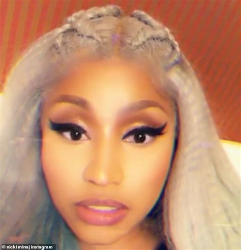 Nicki Minaj Smokes A Blunt As She Addresses Disappointed Fans After