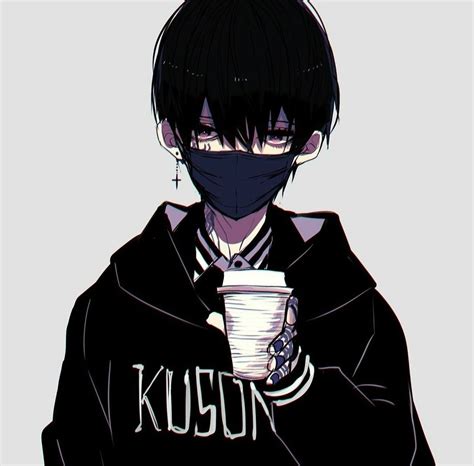 Black Cool Anime Boy Profile Pictures