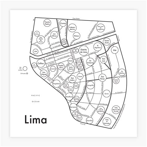 Lima Map Archies Press