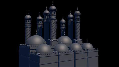 Modèle 3d De Mosquée Ramadan Turbosquid 1157784