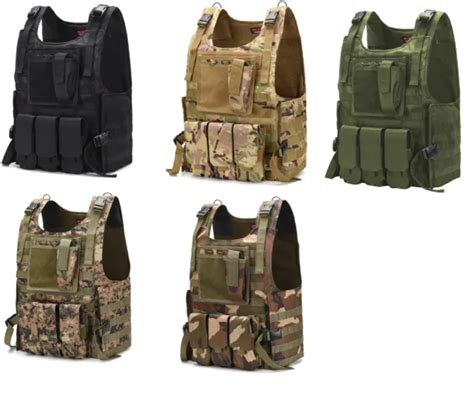 Tactical Scorpion Gear Body Armor Plates Bearcat Molle Vest Carrier