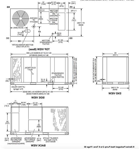 Lennox 2 Ton Heat Pump Package Unit 208230v