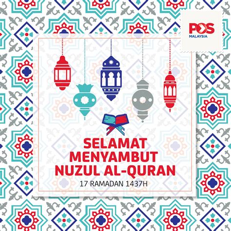 Apa khabar sahabat sekalian, lama semperna hari nuzul quran pada hari ni 26.07.2013 bersamaan 17 ramadan 1434 h. Selamat menyambut Nuzul Al-Quran dari... - Pos Malaysia ...