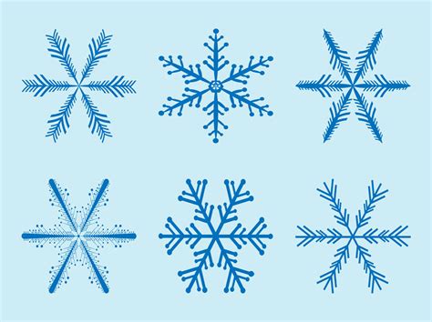 Free Vector Snowflake Clipart
