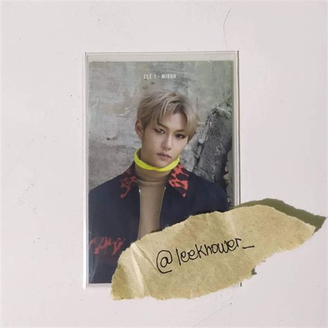 Stray Kids Felix Miroh Limited Photocard Hobbies And Toys Memorabilia