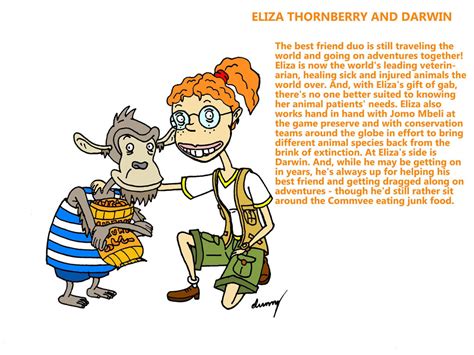 thornberrys eliza and darwin by sunnyarts on deviantart