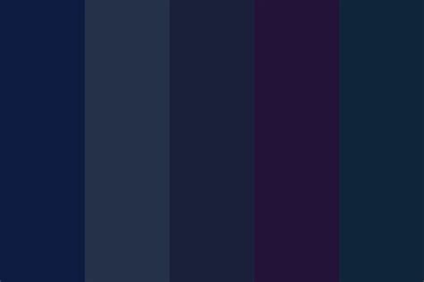 Midnight Indigo Color Palette Color Palette Indigo Colour Logo