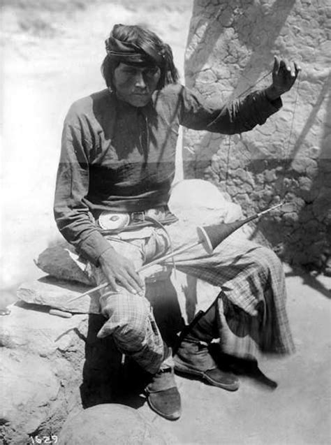 An Old Photograph Of A Navajo Indian C Native American History