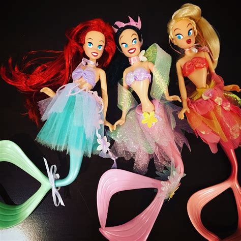 Ariel And Her Sisters Disney Princess Dolls Disney Dolls Ariel Disney Characters Fictional