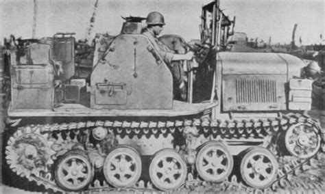 Imperial Japanese Army Type 98 4t Prime Mover Shi Ke During Us Test Us