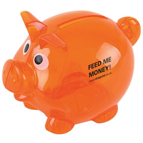 Uk Small Piggy Bank Printed 502147