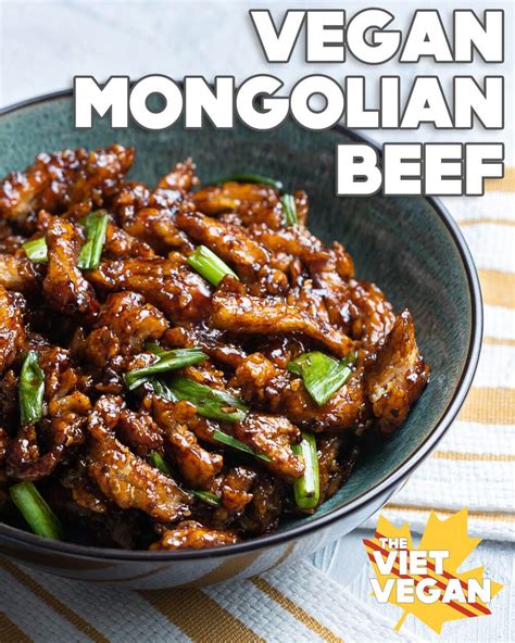 Mixed veggies in curried rice vermicelli. Vegan Mongolian Beef with Soy Curls - The Viet Vegan ...