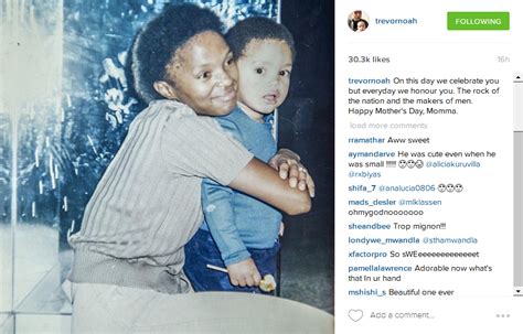 Trevor's devout, fearless, and independent mother. Trevor Noah Shares The Cutest Throwback On Mothers Day - OkMzansi