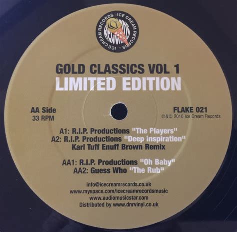 Gold Classics Vol 1 2010 Vinyl Discogs