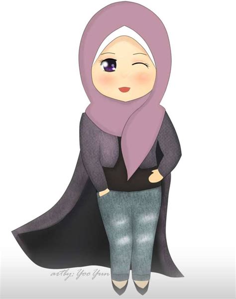 35 Kartun Muslimah Terbaru Anak Cemerlang