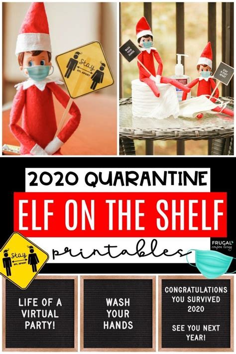 These free elf on the shelf printables will certainly help you with that. 2020 Elf on the Shelf Quarantine Ideas | Pandemic Elf ...