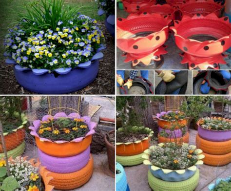 Phenomenon 30 Wonderful Diy Used Tire Planters For Flower Garden Ideas