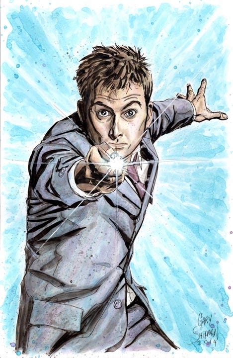 Doctor Who 10th Art By Gary Shipman In Gary Shipmans Gary Shipman