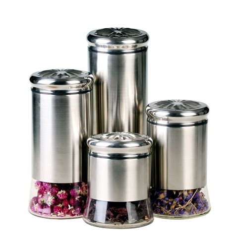 Macy's has a wide range of stylish kitchen to suit your taste, budget, and style. GBS3024 Helix 4 piece Canister Set - Kitchen Canisters ...