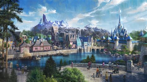 First Look Frozen Land Is Coming To Disneyland Paris Cnn