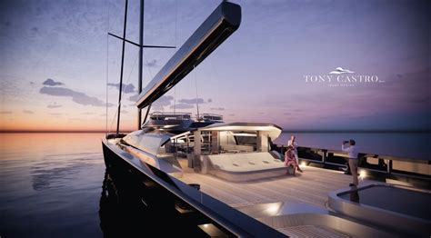 This Tony Castro Sailing Sloop Is Worlds Largest Sail Yacht Design