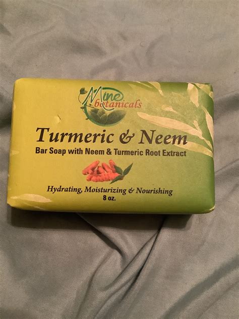 Turmeric And Neem Bar Soap Etsy