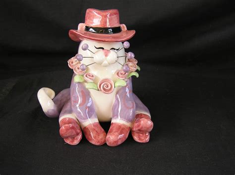 57 1600×1197 Pink Cowboy Hat Cats Whimsiclay Cats