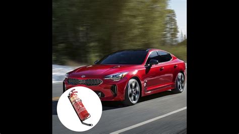 Kia Stinger Fire Extinguisher Install From Kap Industries Youtube