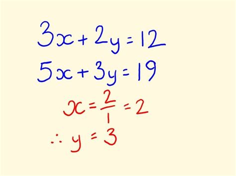 How To Solve Simultaneous Equations With Negative Numbers Allen Jenk