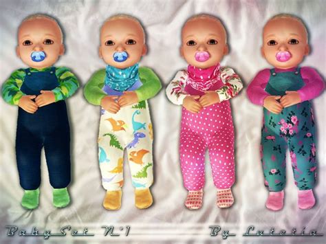 Baby Set No 1 By Lutetia Sims 3 Downloads Cc Caboodle Sims 3