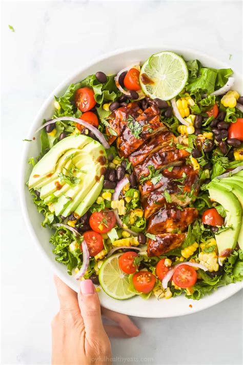 Shredded Bbq Chicken Salad Healthy Recipes