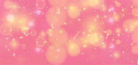 Shiny Golden Glitter In Pink Color Vector Background Pink
