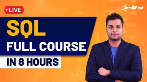 Learn Sql Sql Tutorial Sql Full Course Intellipaat Youtube