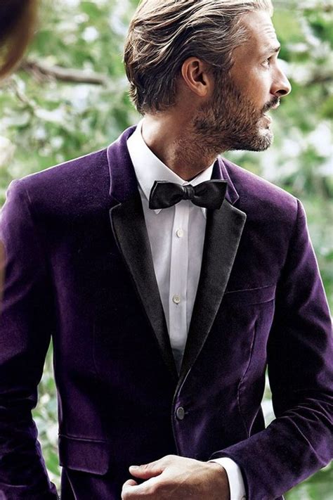Wedding Ideas By Colour Purple Wedding Suits And Accessories Chwv