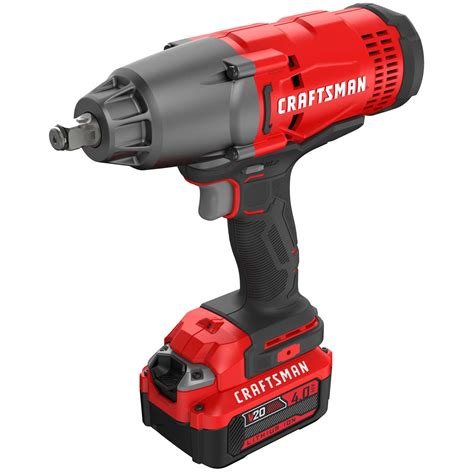 Craftsman 20v Max 12 In Square Cordless Impact Wrench Kit 20 Volt