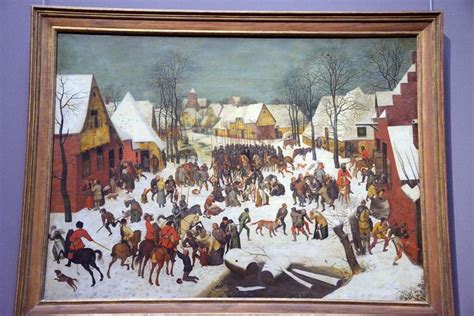 Pieter Bruegel The Elder Massacre Of The Innocents 4th Quarter 16th